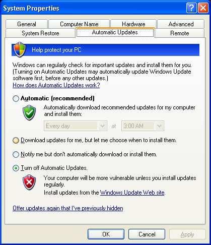 Changing Location in Windows Vista and Windows 7.