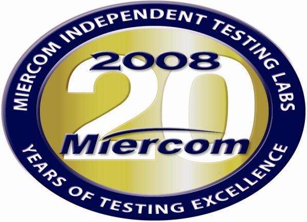 Miercom Performance Verified The performance of Huawei S6700-48-EI enterprise-class switch was verified by Miercom.