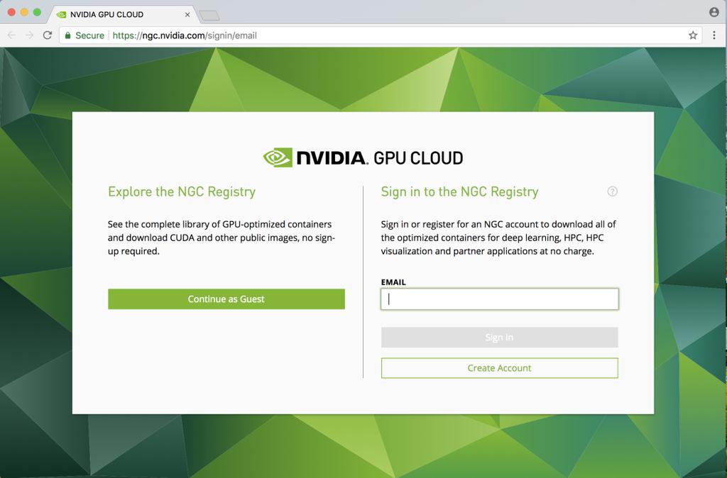 GPUaccelerated software from NGC, visit: nvidia.
