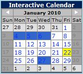 Manage my Schedule Interactive Calendar To view your assignment schedule, you can click on the View my Schedule tab on the action menu or you can choose a specific date on the Interactive Calendar.