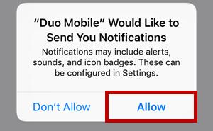 Figure 1 - The Duo Mobile App in the App Store To register your ipad, your device must comply with the ios version supported by Duo Mobile.