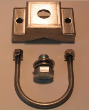 BR2-KIT Bracket Kit 2 Inch Pipe Features: Designed for use with the HM-BT-VIN Mount the HM-BT-VIN directly to 2 piping 0.375 (9.5mm) holes for alternate mounting schemes Size 3.