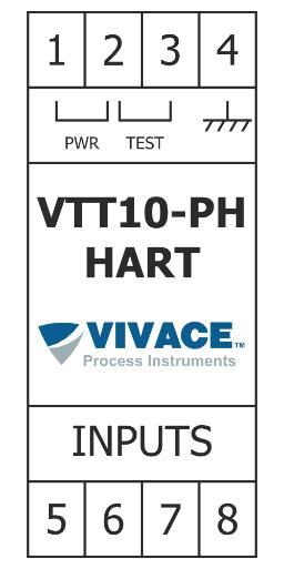 6 TECHNICAL CHARACTERISTICS 6.1. IDENTIFICATION VTT10-PH has two identification labels: one in the front panel and the other on the side of its housing.