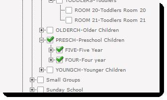 5. Click Next and Edit the Criteria by removing the Tag selection for Nursery and selecting Preschool. 6. Click the Next button. 7.