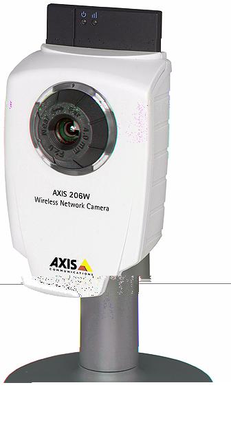 AXIS 206W - Additional Features AXIS 206/206M The AXIS 206W Wireless Network Camera has the following additional features: Built-in wireless module supporting the IEEE 802.