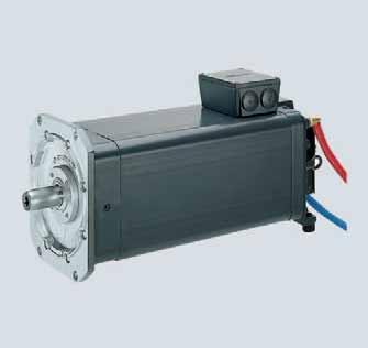 Asynchronous motors 1PH4 motors Water cooling Overview Benefits 7 High power density with small motor dimensions 7 High degree of protection IP65 (shaft exit IP55) 7 Speed down to zero without
