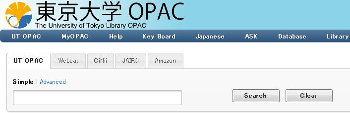 Log in MyOPAC By using OPAC while logged into MyOPAC, the following services become available: - Books located in your campus library are listed first.