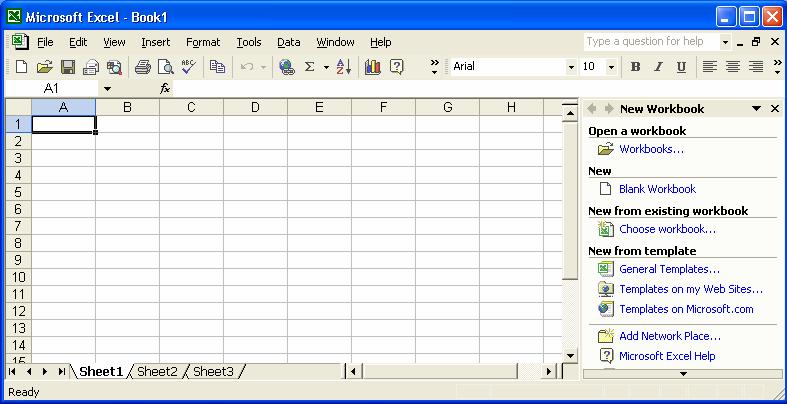 3. Getting Started 3.1 Starting Excel To use Excel you first need to start up your computer and log on with your usual username and password.