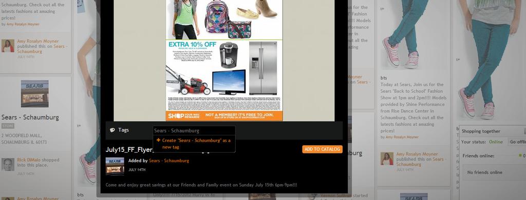 When you tag an item with your page s name (tag), the item will automatically appear in the activity feed of your page.