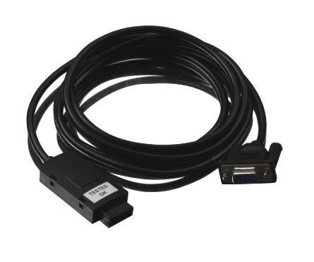 ACCESSORIES / PC SERIAL CABLE MEMORY CARD The Series Smart Programmable Relay Serial Cable allows for easy connection to a PC or Laptop for quick program and data transfer.
