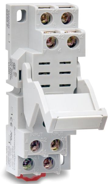 782-2C-SKT DIN-rail mounting, DPDT, for use with 782 series and AD-70S2 relays Note: See