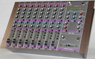 MIXERS FSM-600 : 061 Fixed format 6 channel mixer (2 mic and 10 stereo music inputs) in Bordeaux red 1,673.00 2,057.