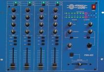 89 : 062BLK Fixed format 4 channel mixer (1 mic and 7 stereo inputs) (382 x 283mm) in Black 1,043.00 1,282.89 : 063 19" Rack mounting version FSM-400 in Electric Blue 1,071.00 1,317.