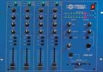 00 : 062BLK Fixed format 4 channel mixer (1 mic and 7 stereo inputs) (382 x 283mm) in Black 745.00 894.00 : 063 19" Rack mounting version FSM-400 in Electric Blue 765.00 918.