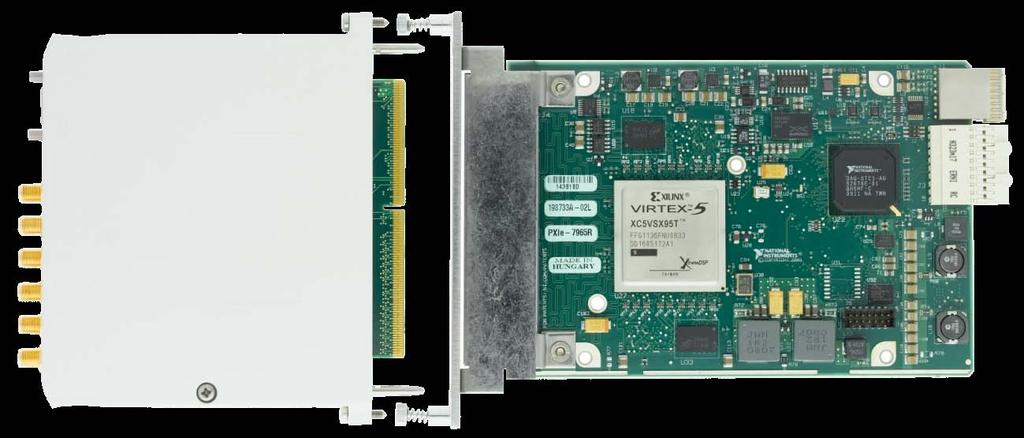 Virtex-5 FPGA 132 digital I/O lines Up to 512 MB of DRAM Peer-to-peer data