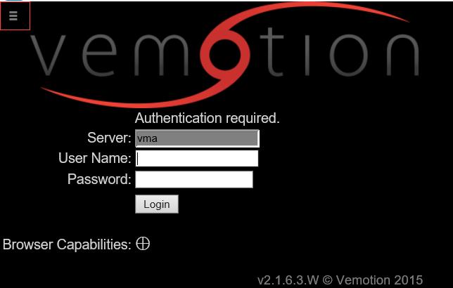 Start the service If the Vemotion Streaming Server is already installed on a machine the Vemotion Proxy will automatically connect to the Vemotion Streaming Server once installed as above, so no more