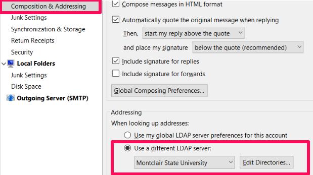 Adding an LDAP Server Manually If you do not have another option besides None, you will need to add the