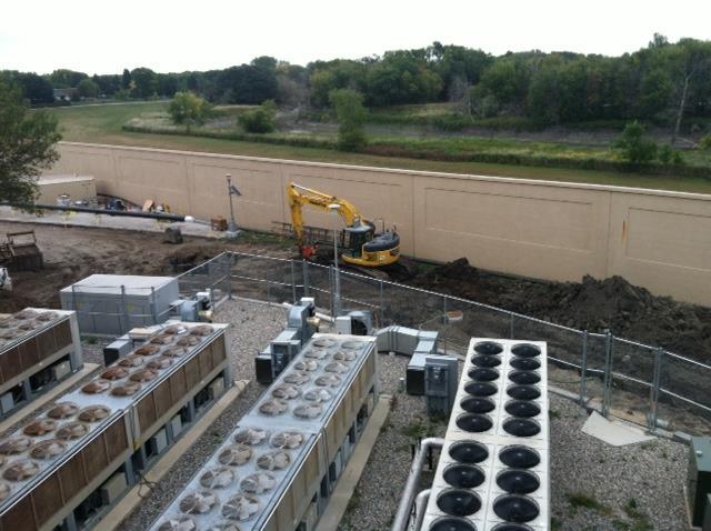 Parking Ramp Minneapolis Renovate for Install of Hybrid OR Hot Springs Surgery HVAC