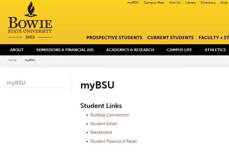 STEP 3: Under Student Links click on Student Password Reset STEP 4: This is