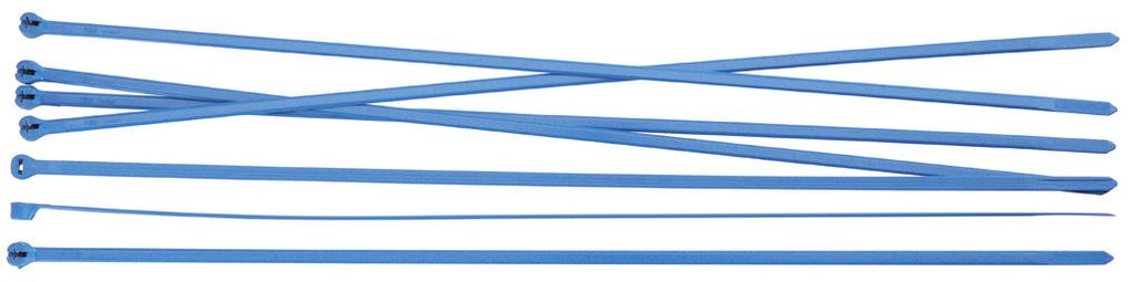 TY-RAP Detectable Cable Ties Easy-to-Use Cable Ties with X-Ray & Metal Detectable Compound MINI/MAXI Plastic TY-RAP detectable cable ties incorporate a unique compound that can be detected by X-ray