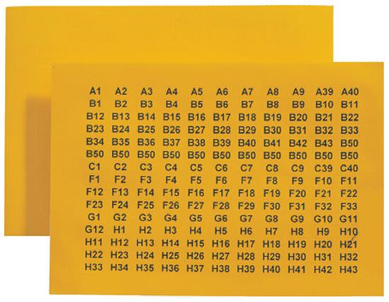 Print-Your-Own LFL cable labels are for use with Software 10.0 to customize your own labels.