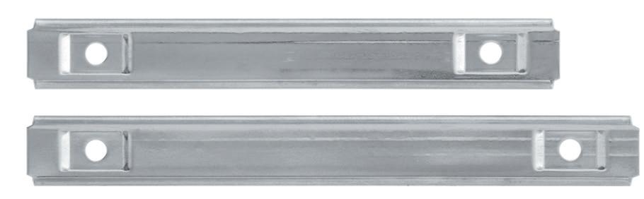 Stainless Steel M character holders are designed for customized lengths. Each holder is 11.3 inches (286 mm) long and can be cut into the desired length using cutters.