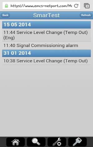 This will show the customer notes that are set by the Alarm Receiving Centre.