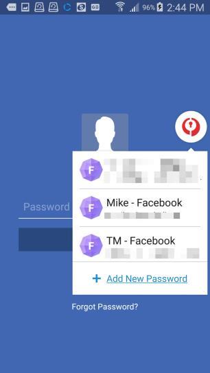 Use the Chrome/App Assistant icon in the same way with supported Android apps; e.g., Facebook. Figure 277.