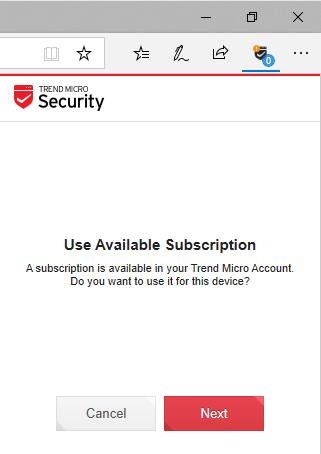 subscription and click Sign In.