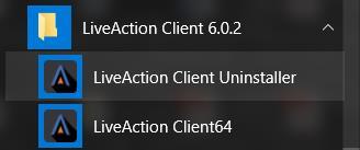 Upgrading the LiveNX Client for Windows Details on the installation procedure using the Client installer can be found in the LiveNX User Guide Chapter 2: Installation.