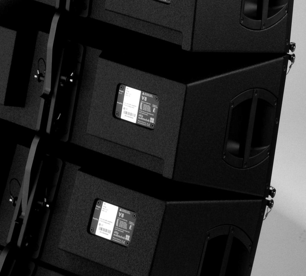 Contents The d&b System reality.... 4 The V-Series.... 6 The V7P and Vi7P loudspeakers.... The VP and ViP loudspeakers....11 The V-GSUB and Vi-GSUB....12 The V7P, VP and V-GSUB transport accessories.