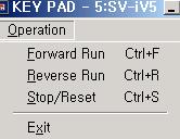 Keypad window is used for monitoring the drive except for Input/Output terminal and fault information. Parameter values can be changed in this window if the parameter has writable attribute.