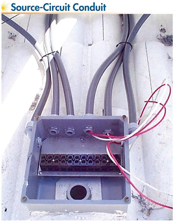 are installed in conduit, the