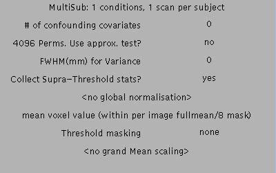 4 of 14 3/30/2005 9:24 PM Select global calculation [Mean] The above option doesn't matter because no normalisation will be done (this is specified in the next step) Threshold masking [None] Note,