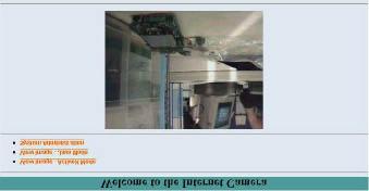 The Welcome screen will appear with a still image as illustrated below. Select System Administration to configure the Internet Camera.