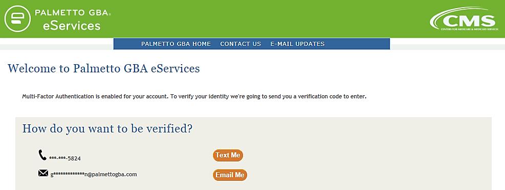 MFA Verification at Log In Each time you log in you will be required to enter a verification code If