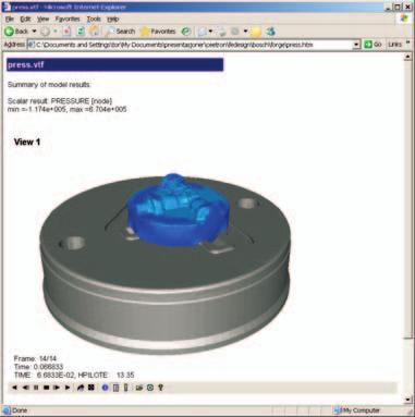 clients or customers. GLview 3Dplugin for presenting full 3D models and results in PowerPoint or Internet Explorer The link between the components is the compact and efficient VTF file format.