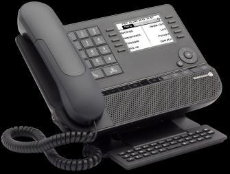 ALCATEL-LUCENT 8038 IP and 8039 Digital PREMIUM Wideband audio with full-duplex speakerphone, Acoustic echo cancellation, wideband G722, G711 (A-law and Mu-law) Adjustable display; 100 x 160 pixels,