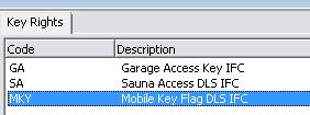 2 Configuration Suite8 & Interface Suite8 Setup 1. Create a M obile Key Access Right under Configuration > M iscellaneous > I nterface Attributes > Key Rights.