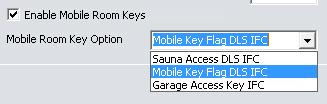 Global Settings 1. Activate the setting Enable M obile Room Keys under Configuration > Global Settings > I nterfaces > 2 I nterfaces (I FC8). 2. Once activated, you can select the mobile key right in Mobile Room Key Option.