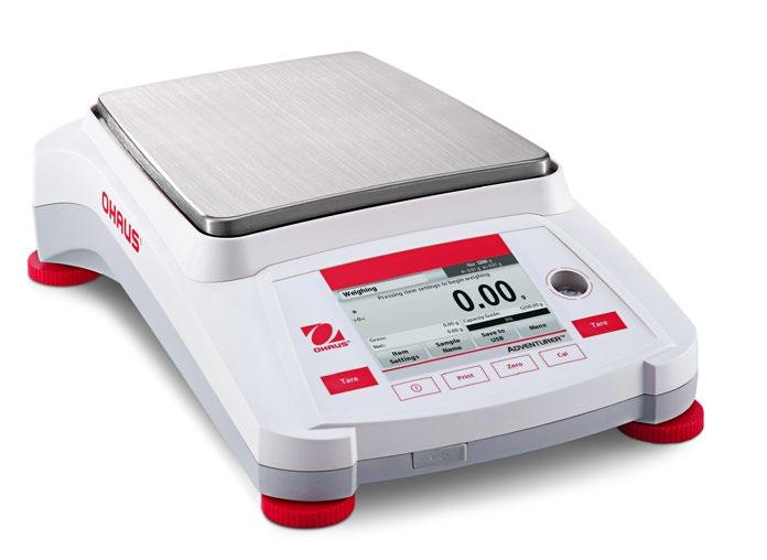 Standard Features Include: Stability, Accuracy, and Fast Operation Ensure Optimal Weighing Results This trio of characteristics ensures the most important aspects of routine laboratory weighing are