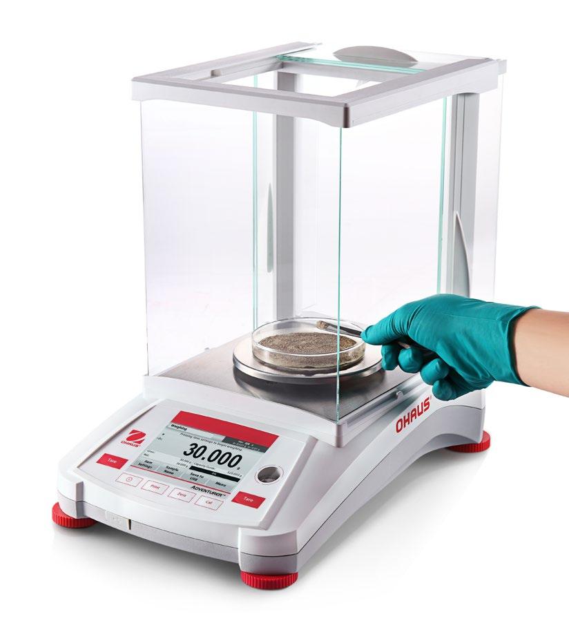 Adventurer Analytical and Precision Balances Stability, Accuracy, and Fast Operation Ensure Optimal Weighing Results in Routine Weighing