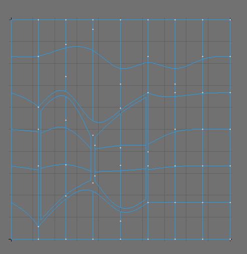 Linear Corners - Corner-Points that are along the outer edge of the UV map, but not the edge of the mesh, are interpolated linearly.