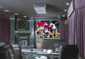 for the homeowner: simple yet sophisticated A home entertainment/media room can be a significant investment.