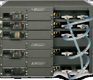 Ethernet Routing Switch 5600 Series Up to 384Gbps switch fabric per unit, non-blocking design Increased stack bandwidth 144Gbps between ERS 5600 units 1.