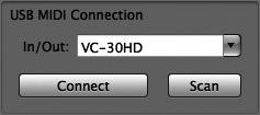 Booting and Connection Booting the VC-30HD RCS Unzip the file downloaded from http://www.systemsgroup.net and double click the VC-30HD RCS icon. This software will boot up.