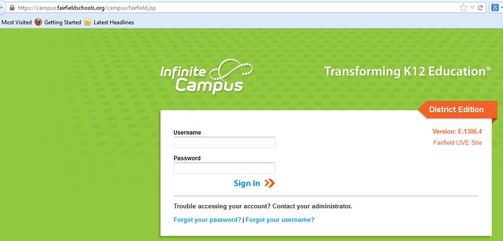 Faculty and Staff Instructions to Update MY DATA in Infinite Campus This can be completed anywhere you have an Internet connection :at school or at home. Allow three business days for processing!