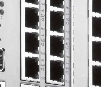 metal housing for DIN rail assembly Robust design,