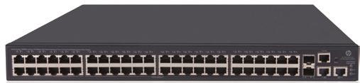 3at) 2 SFP+ fixed 1000/10000 SFP+ ports 2 RJ45 1/10GBASE-T ports 48 RJ45 auto-negotiating 3at) 2 SFP+ fixed 1000/10000 SFP+ ports 2 RJ45 1/10GBASE-T ports Additional ports and slots 1 RJ45 console