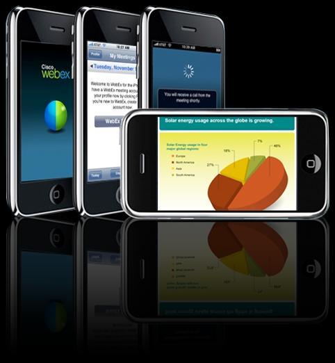 Cisco WebEx Meeting Center on iphone Native client for Apple iphone